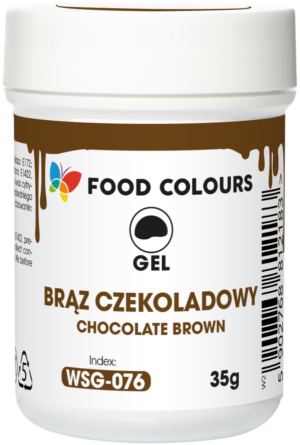 Barwnik w żelu brąz czekoladowy