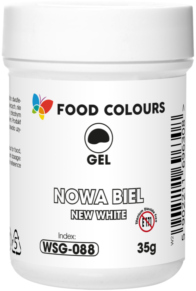Barwnik w żelu nowa biel