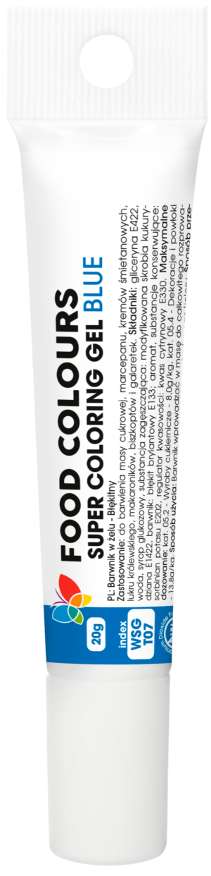 WSG-T Barwnik w żelu niebieski 20g