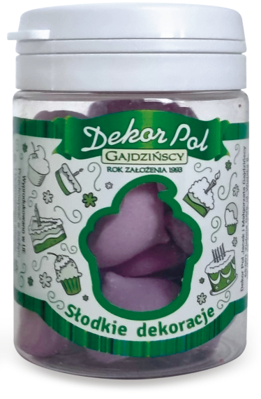 Beziki małe fioletowe 25g