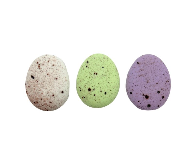 Pisanki nakrapiane - beziki 9szt.