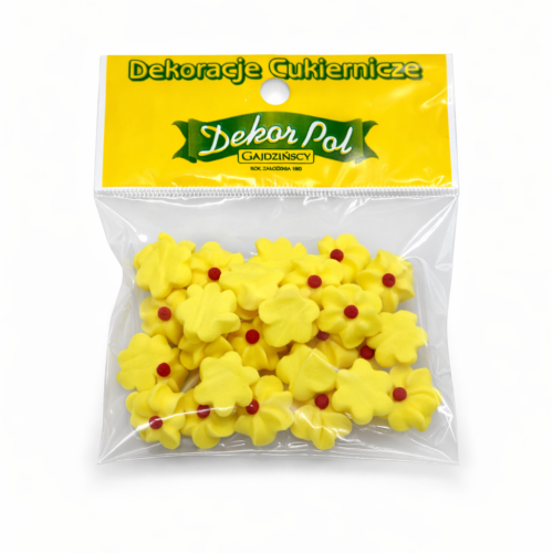 Kwiatki pomarańczowe 20szt.