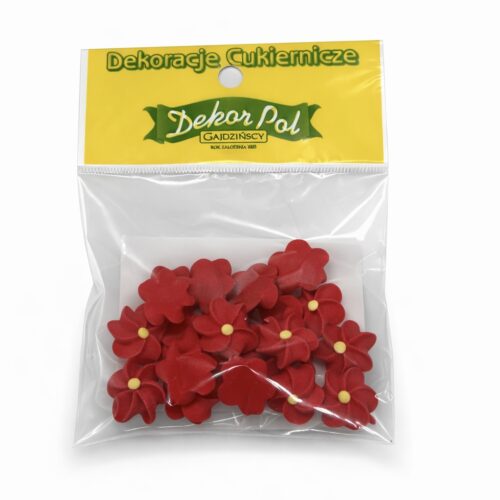 Kwiatki pomarańczowe 20szt.