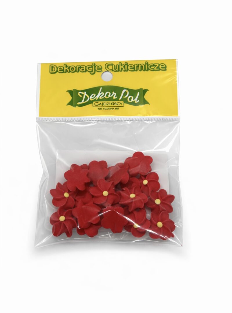 Kwiatki pomarańczowe 20szt.