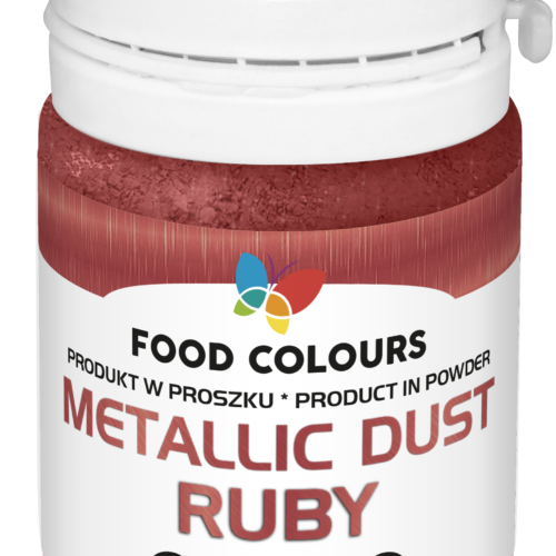 Barwnik metaliczny w proszku Ruby - 20g