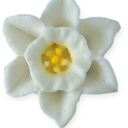 01 Kwiaty i Liscie_001_707_A_1 Narcyz biały 6szt.