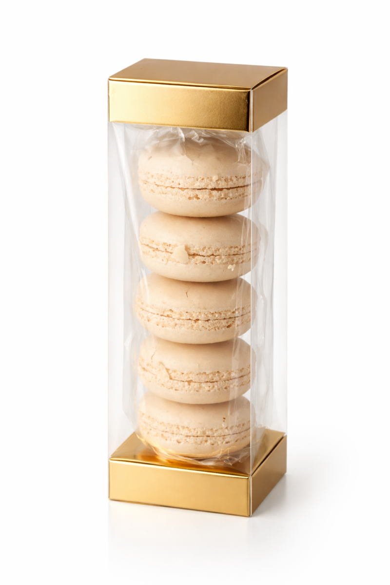 Korpusy makaroników w ozdobnym opakowaniu 3,5cm