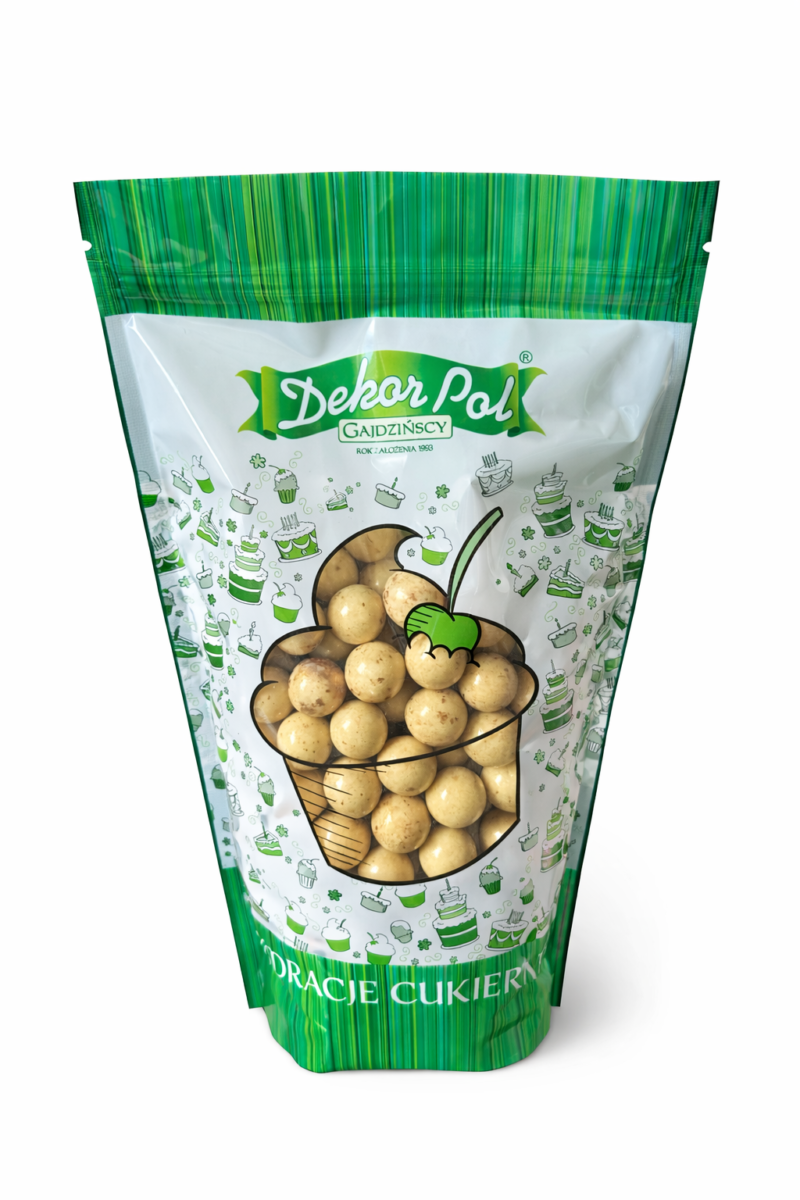 Kulki z nadzieniem - Perła czekoladowa ecru 800g