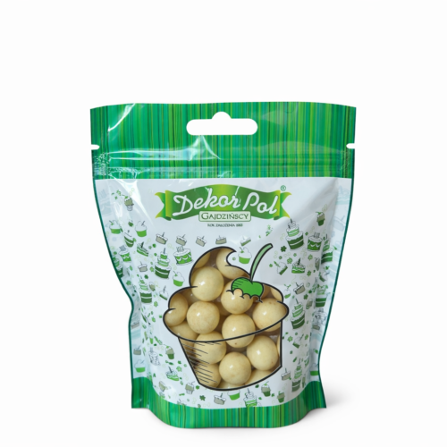 Kulki z nadzieniem - Perła czekoladowa ecru 200g