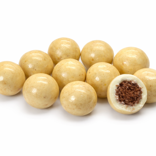 Kulki z nadzieniem - Perła czekoladowa ecru 200g
