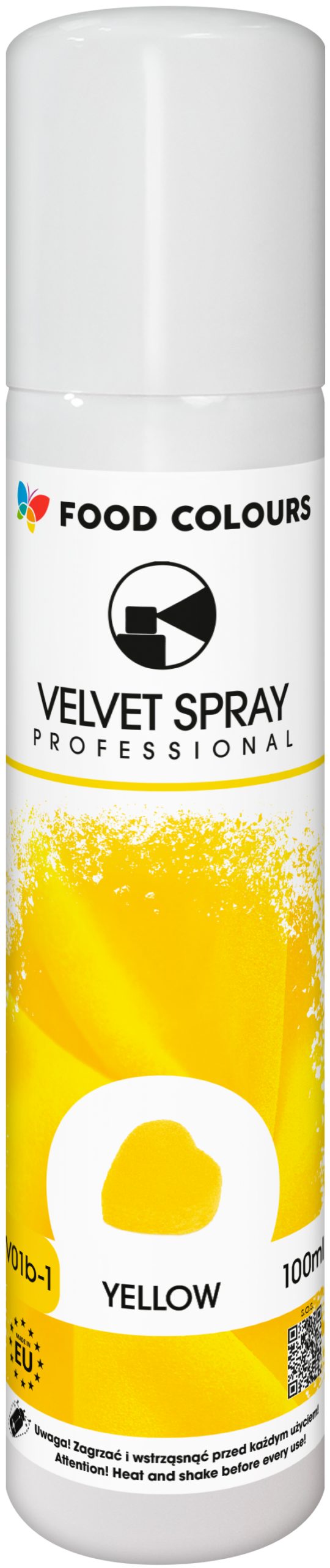 Zamsz w sprayu żółty 100ml
