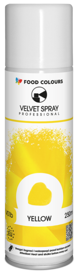 Zamsz w sprayu żółty 250ml