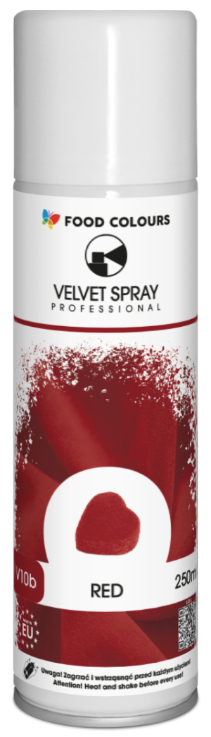 Zamsz w sprayu czerwony 250ml