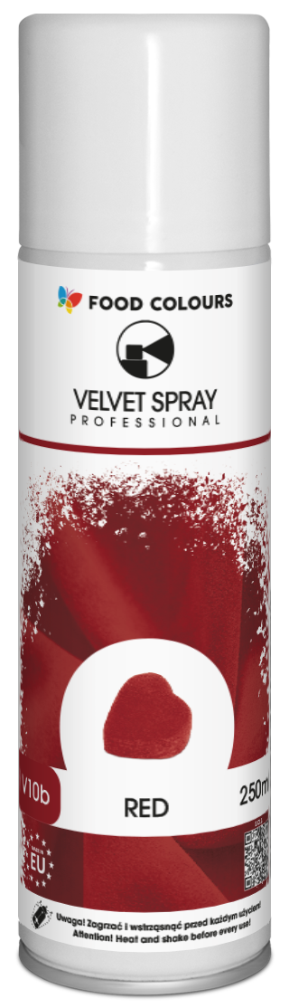 Zamsz w sprayu czerwony 250ml