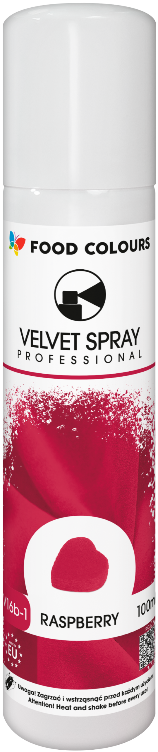 Zamsz w sprayu raspberry 100ml