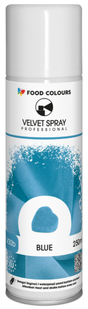 Zamsz w sprayu niebieski 250ml