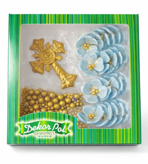 Zestaw dekoracji niebieski