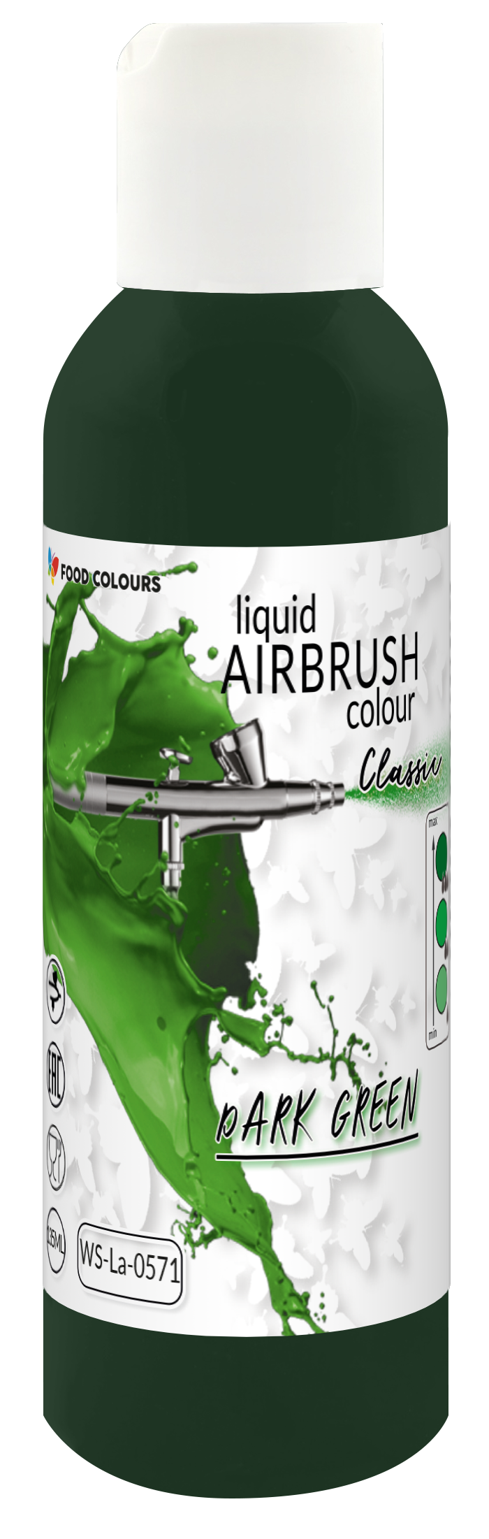 WS-LA-0571 DARK GREEN Barwnik do aerografu Classic 135ml Dark Green