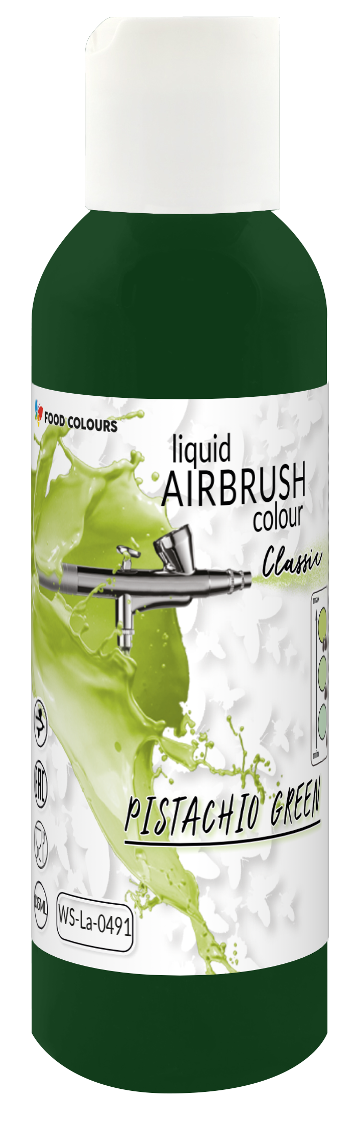 WS-La-0491 PISTACHIO GREEN Barwnik do aerografu Pistacjowa zieleń