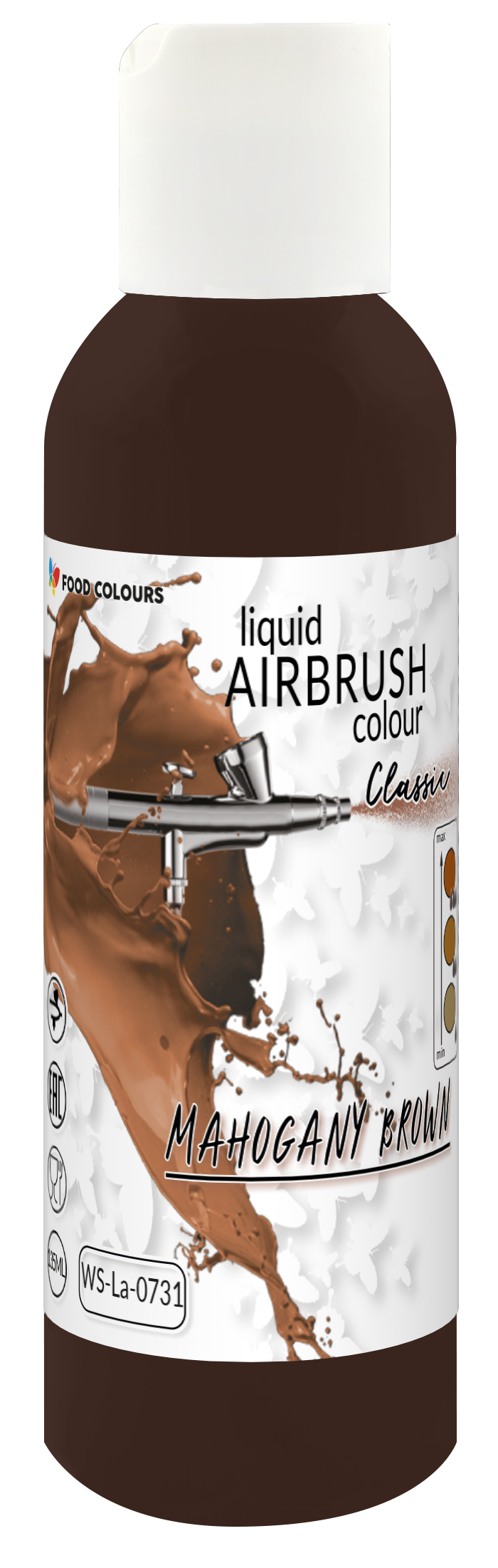 Barwnik do aerografu Classic 135ml  Mahoniowy brąz