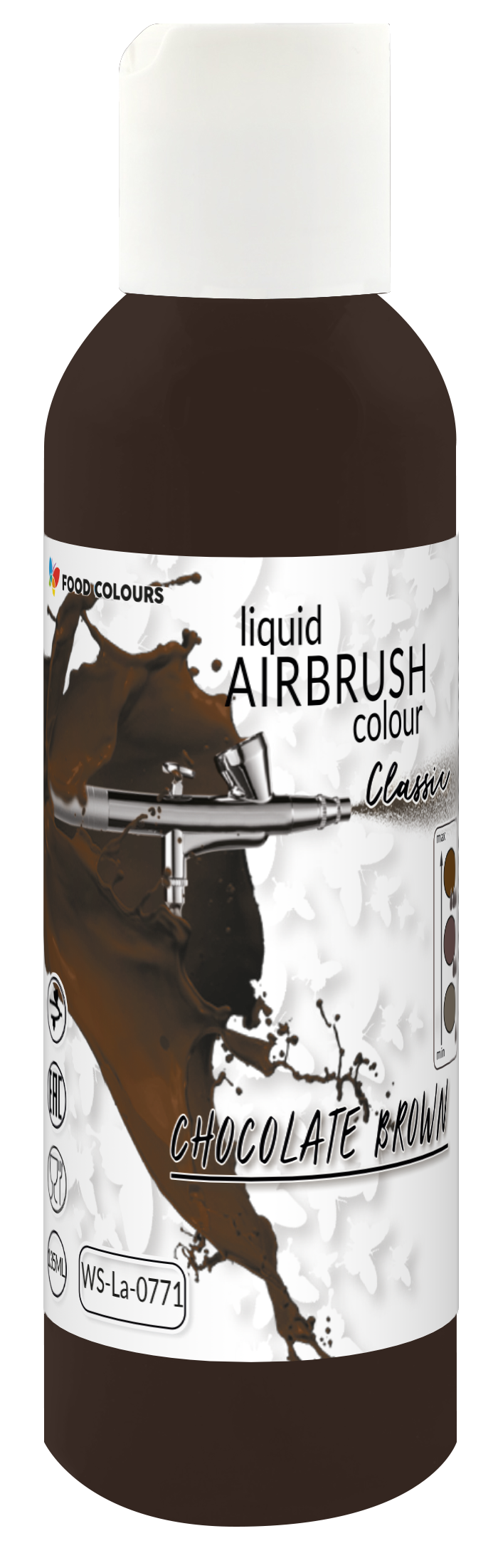 WS-La-0771 CHOCOLATE BROWN Barwnik do aerografu Classic Chocolate Brown