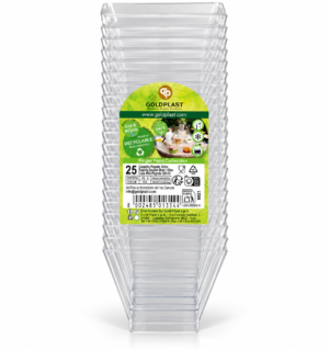 Plastikowe pucharki do deserów 120ml