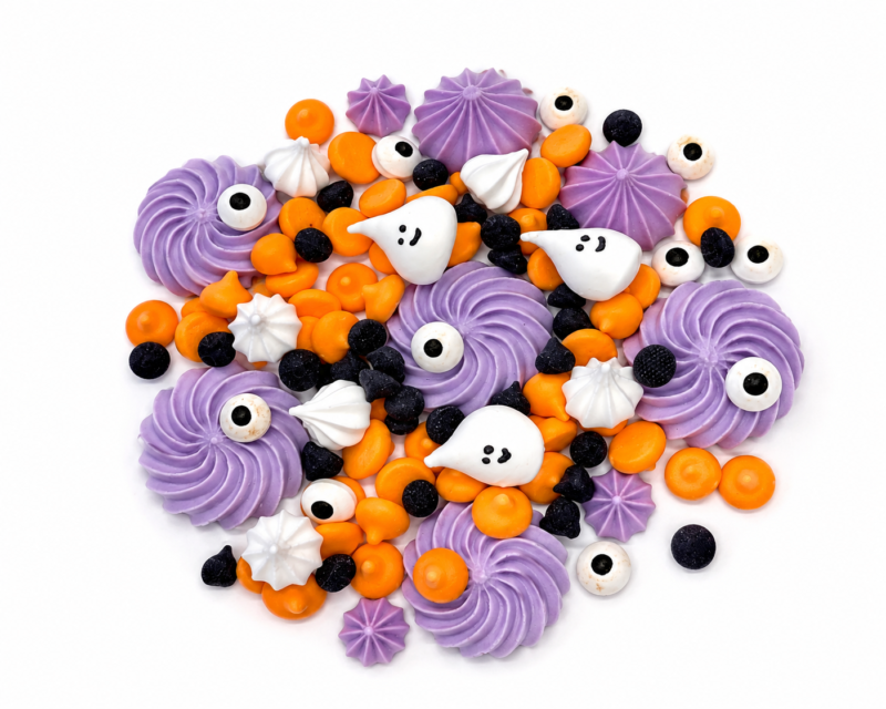 8C06DC49-DB64-4E95-A88B-48B8C8994705 Zestaw Dekoracji na Halloween Bezy i Oczy