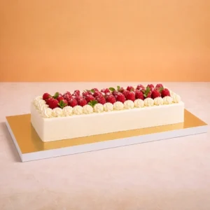 Podkład pod tort Long Cake 80x30 złoty